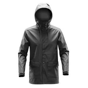 Men's Women's Unisex Soft Shell Print <b>Rain</b> Coat <b>Jacket</b> Turtleneck Zipper Closure <b>Long</b> Breathable Plus Size Outdoor Waterproof - Product Image 1