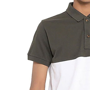 เสื้อโปโลสีบล็อกแบบขายส่ง ราคาส่ง พร้อมกระเป๋าหน้า ออกแบบและเนื้อผ้าตามสั่ง ทรงปกติ เสื้อโปโลสีบล็อก - Product Image 4