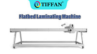 Machine à appliquer des autocollants en PVC vinyle Tiffan Smart 1325, laminateur à plat pour la signalisation et les graphiques