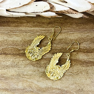 Pendientes Colgantes de Latón Bohemio con Diseño de Águila, Favoritos del Mercado, Chapados en Oro de 18K, con Ganchos de Animales Tribales para Mujer, Venta al por Mayor/OEM/ODM - Product Image 2