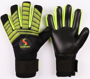 ถุงมือผู้รักษาประตูมืออาชีพ SUBHAY SI-GK-23 รุ่น Unisex ผลิตจากยางลาเท็กซ์เยอรมัน ทรง Negative Cut  รับสกรีนโลโก้แบรนด์  สำหรับการแข่งขันระดับมืออาชีพ - Product Image 5