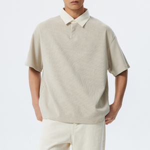 Chemises de golf personnalisées avec logo, 100% polyester et élasthanne, séchage rapide, coupe ajustée, polos de golf pour homme - Product Image 4