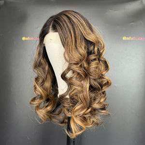 100% cheveux humains vietnamiens brut rebondissant ondulé perruque Extensions de cheveux Super Double dessiné couleur chaude vendeur de confiance du Vietnam - Product Image 2