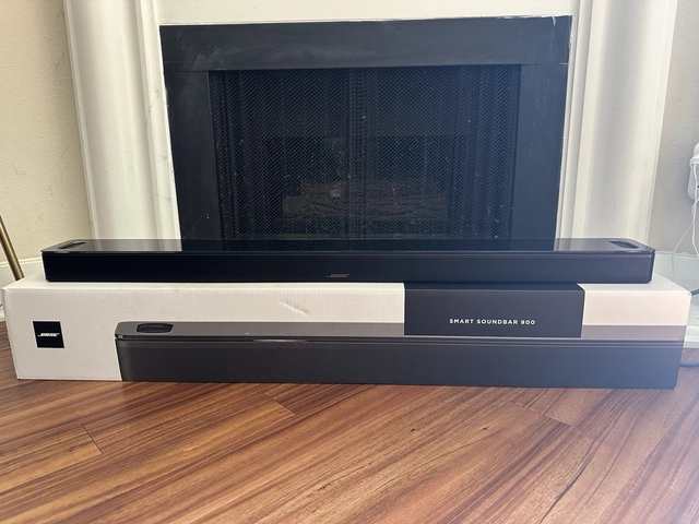 Black Smart Soundbar 900 Smart Ultra Soundbar Dolby Atmos and Voice Assistant