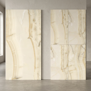 Dalles en céramique de grande taille 1200x2400mm pour comptoirs de villas de luxe et projets d'intérieur modernes, pierre sintérisée - Product Image 1