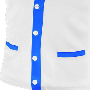 Personnalisez les logos sur des pulls à col en V de haute qualité pour les sororités/fraternités/écoles/collèges/universités, logos brodés sur des cardigans en tricot. - Product Image 4