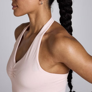 Chaleco Deportivo Ligero para Mujer, sin Espalda, para Gimnasio, Fitness, Ajustado, Compresión, Spandex, Elastano, 180 Gsm - Product Image 6