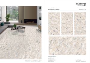Elegante Baldosa de Porcelana Brillante 600x1200, Formato Grande, Superficie Pulida Premium, para Paredes y Pisos, Uso Interior y Exterior Moderno - Product Image 4