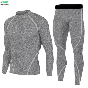 Winter Base Layer Set Compression Top And Tight <b>Pants</b> Sportswear For Jogging Bodybuilding Weightlifting Fitness Gear - Product Image 6