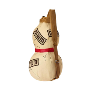 Bolso de Lona con Forma de Calabaza AL SWANS INTERNATIONAL, Correa Ajustable, Cierre de Cremallera, Unisex, Deportivo, Uso Diario, Portátil, Diseño Sólido - Product Image 1