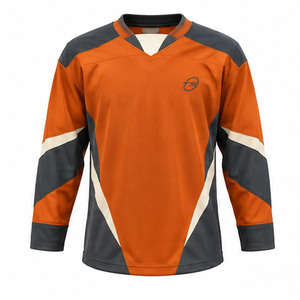Maillot de hockey sur glace pour équipe, coupe confortable, design personnalisé, pour clubs et joueurs - Product Image 1