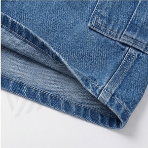 Shorts de Mezclilla Rectos de Cintura Alta para Mujer, Personalizados, Transpirables, Ropa Urbana de Alta Calidad, Moda de Verano - Product Image 6