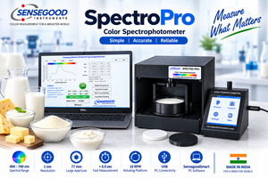 Spectrophotomètre de couleur professionnel SENSEGOOD pour le lait, les produits laitiers, les poudres, les granulés et les produits industriels - Product Image 4