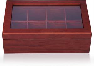 Boîte de rangement en bois de qualité supérieure, idéale pour les sachets de thé, les sachets de café, les sachets de sucre et les condiments, conteneur de rangement en provenance d'Inde - Product Image 3