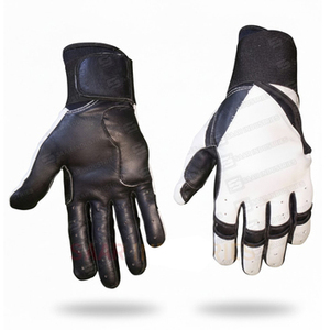 Gants de baseball souples professionnels pour l'entraînement, tailles XL/XXL, respirants et légers, en cuir, fermeture Velcro, durables et ajustables - Product Image 1