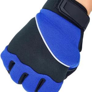 Guantes de Ciclismo Personalizados con Logotipo para Hombre, Material Duradero de Alta Calidad, Medios Dedos, Transpirables, Antideslizantes, para Bicicleta de Carretera - Product Image 6