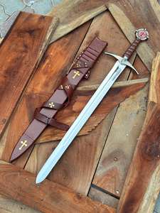 Meilleure vente : Couteau de cuisine en acier Damas sur mesure, nouvelle arrivée, longueur professionnelle 40 cm, matériau acier - Product Image 2