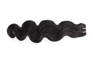 Loose Wave Indian Remy Human Hair Extensions Soft <b>Pink</b> Water Wave - Product Image 2