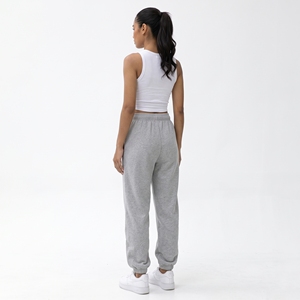 Pantalones Cargo Anchos y Holgados para Mujer, Transpirables, de Cintura Media, 100% Algodón, Ropa Urbana de Primavera, Fabricante Mayorista - Product Image 3