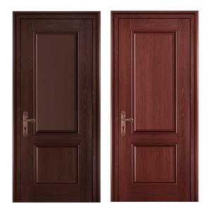 Puerta Interior Tradicional de Madera Sólida con Diseño de Panel Moldeado, Superficie Acabada, Apertura Manual GA-02S - Product Image 1