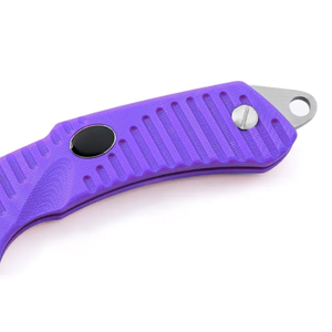 Couteau pliant de poche durable avec poignée ergonomique et lame tranchante pour le camping en plein air, la randonnée et le transport quotidien - Product Image 5