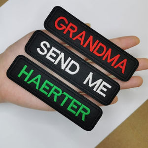 Patchs thermocollants de créateur haut de gamme avec formes de cœur, d'alphabet et de fleurs pour chapeaux – Nouveauté 2026 – Patchs brodés personnalisés pour vêtements, très demandés - Product Image 2