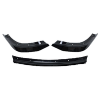 Venta de Fábrica: Labio Delantero para Parachoques de Coche, Plástico ABS con Aspecto de Fibra de Carbono, 3 Piezas, para Dodge Durango SXT RT GT SRT 2021-2024