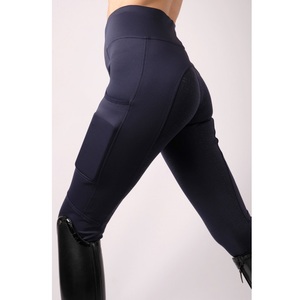 Pantalones de Montar a Caballo de Alta Calidad, Elásticos en 4 Direcciones, Leggings, Ropa Ecuestre, en Tela Técnica con Tacto Suave - Product Image 3