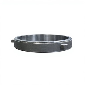 Anneau de montage de trunnion usiné CNC en acier allié, adaptateur de précision, composant d'équipement industriel, pièce métallique OEM - Product Image 3