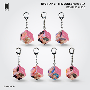 BTS MINI KEYRING CUBE 2x2 <b>MAP</b> OF THE SOUL : PERSONA V - Product Image 2