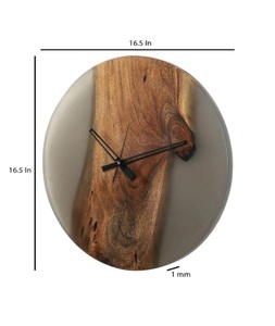 Unique Fashion Quartz Resin Customized Angel Theme <b>Hand</b> Modeled Wall <b>Clock</b> Home Office Decor F S International Uttar Pradesh - Product Image 3