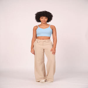 Stylish Casual Tank Top <b>Spaghetti</b> <b>Strap</b> Summer Vest for women Sleeveless Lightweight Top Perfect for Layering and Daily Fashion - Product Image 4