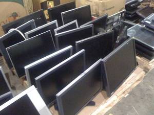Residuos de televisores inteligentes LED LCD usados, desechos electrónicos para reciclaje - Product Image 3