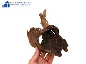 Decoración de Acuario de Madera Flotante Natural Thanh Tung Thinh, Forma Irregular, Adorno Duradero para Pecera - Product Image 6