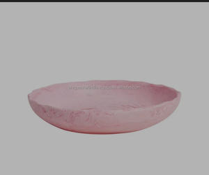 Juego de cuencos de resina hechos a mano de primera calidad con cuchara, vajilla elegante de superficie mate para servir comidas elegantes y duraderas en la cocina - Product Image 5