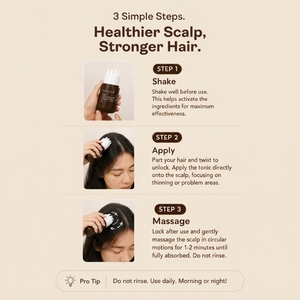 Tónico Capilar Herbal Yukazan Contra la Caída del Cabello 70ml, Superventas B2B, Mejor Proveedor, Calidad Premium, Apoyo al Crecimiento del Cabello, Marca Zesty - Product Image 5