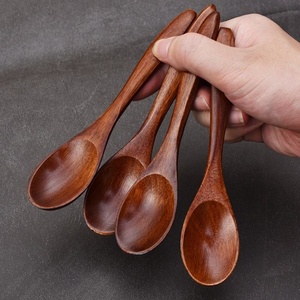 Meilleure qualité, vente promotionnelle de cuillères en bois de qualité supérieure pour la cuisine, cuillère à soupe, cuillère en bois faite à la main, ustensiles de cuisine à bas prix - Product Image 1