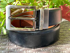 Nouvelles ceintures de luxe unisexes en cuir véritable, faites à la main, de haute qualité, avec logo personnalisé, ceintures uniques et élégantes en cuir véritable - Product Image 3