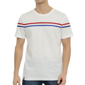 Camiseta Personalizada al por Mayor para Hombre |   Diseño de Borde Lateral |   Tela Jersey 100% Algodón |   Ropa Casual de Estética Deportiva |   Listo para enviar - Product Image 1