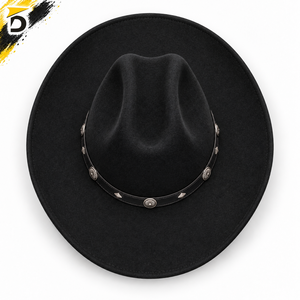 Sombrero de vaquero de alta calidad diseñado con una construcción resistente, interior cómodo y detalles elegantes para uso diario. - Product Image 5