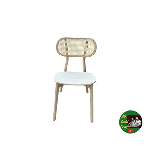 Silla de Ratán Tejida Natural, Proveedor de Muebles de Exterior con Estilo Artesanal para Jardín, Patio y Espacios de Hostelería - Product Image 2