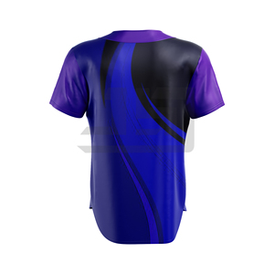 Maillots de baseball personnalisés pour les équipes et les joueurs. Noms de joueurs personnalisés Numéros d'équipe 100% polyester Impression numérique Unisexe - Product Image 5