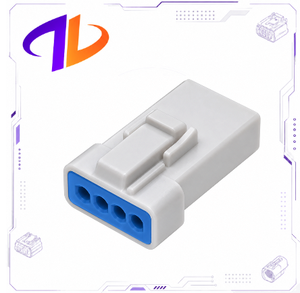 04R-JWPF-VSLE-S Carcasa de Conector de Cableado Automotriz de Nylon Impermeable IPX7 Compatible con Conectores Macho/Hembra de Cobre de 4 Pines 2.0mm - Product Image 1