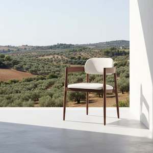 เก้าอี้รับประทานอาหารกลางแจ้ง Verno ทำจากไม้สักแท้ ทันสมัย ทนทานต่อสภาพอากาศ เหมาะสำหรับสวน ลานบ้าน และใช้งานเชิงพาณิชย์ - Product Image 2