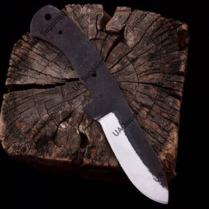 Couteau Skinner EDC en acier au carbone 1095, forgé à la main, aspect vintage, haute qualité, lame vierge Drop Point pour extérieur, personnalisable OEM/ODM, faibles MOQ - Product Image 4