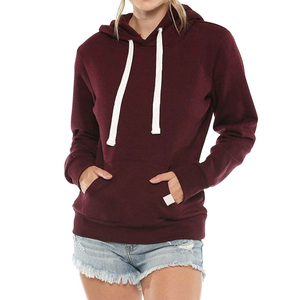 Ventes en gros de sweats à capuche pour femmes de qualité supérieure, respirants, avec logo personnalisé, sans couture et durables, tailles plus grandes, OEM disponible - Product Image 3