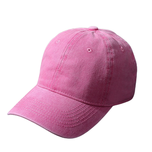 Casquette de baseball personnalisable en coton lavé, style vintage décontracté, 6 panneaux, visière incurvée, sangle réglable, casquette vierge, logo personnalisé, streetwear - Product Image 2
