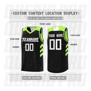 Camiseta de Baloncesto al por Mayor, Ropa Deportiva, Camiseta de Baloncesto Estadounidense, Impresión por Sublimación, Camiseta Reversible, Ropa Deportiva por Sublimación - Product Image 4