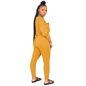 Conjunto de dos piezas para mujer de fabricante al por mayor, conjunto de dos piezas para mujer, ropa de invierno 2025 - Product Image 3