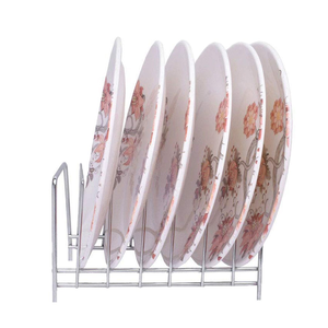 Égouttoir à assiettes en acier inoxydable pour cuisine, support de rangement, meilleur prix - Product Image 6